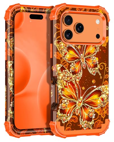 Coque iPhone 17 Pro Max antichoc orange idéale pour vos sorties nocturnes