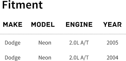 Miniatura 4 de TYG - Ventilador de refrigeración de repuesto original (calidad CAPA) extra silencioso para Dodge Neon 2.0L AT 2004-2005  5019521AA  CH3115137