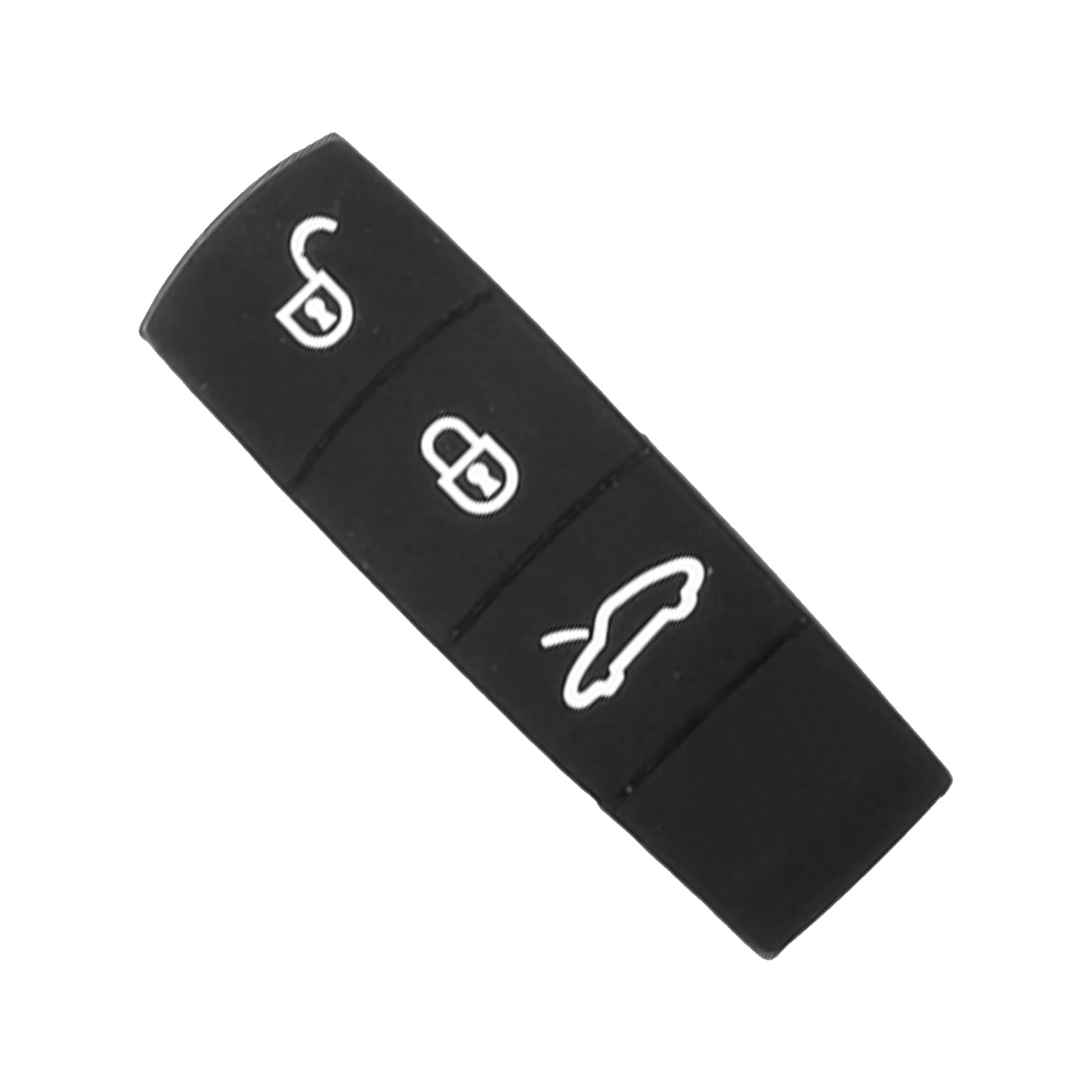 Black Rubber Key Button Cover Compatible with Porsche 911 2013-2018 Compatible with Porsche Accessories