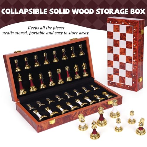 Set de Ajedrez 15 Pulgadas con Piezas Acrílicas Pesadas miniatura 5