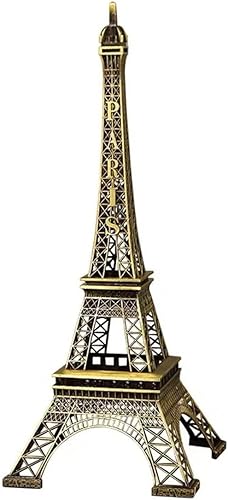 Adorno decorativo creativo de metal de la Torre Eiffel de París, decoración de pasteles, regalo, fiesta, soporte de joyería, decoración del hogar,
