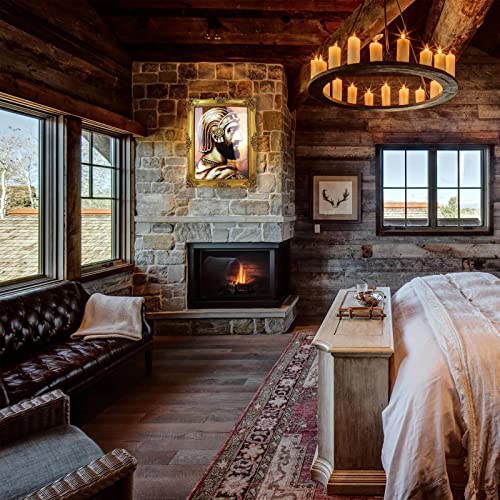 Zocolor 10 X 13 Antique Picture Frame Ornate Textured Hand-Crafted Resin Vintage Photo Frame With Glass Front, Wall Hanging Home Decor (Bronze, 10/13) #TOP4