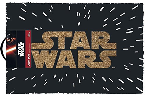 Star Wars GP85032 Logo Door Mat, Polyurethane, Multi-Colour, 40_x_60_cm
