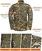 VBVARV Tactical Suit Men's Camo Combat BDU Jacket Shirt & Trousers Uniform Camo Suit Belt CS Game Military Paintball Airsoft,EMR,3XL #2