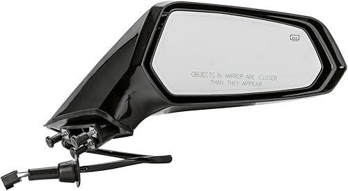 Miniatura 6 de TYC 1310142 Espejo de puerta lateral izquierdo compatible con Chevrolet Camaro 2010-2015