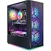 STGsivir PC Gamer Fixe,Ordinateur Gaming,GeForce RTX 2060 6Go GDDR6, Core I5 jusqu'à 3,6GHz, RAM 16Go, 512Go SSD, WiFi 600M,BT 5.0, Ventilateur RGB x6, Windows10 H64