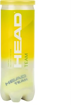 HEAD Team 3'lü kutu tenis topu, sarı, not boy