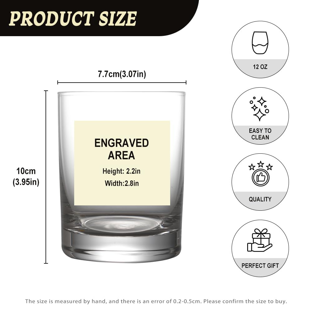 Flashideas Butterfly Print Shot Glass Whiskey Glasses 12 oz Rocks Glasses for Scotch, Bourbon, Liquor, Rum, and Cocktail Drinks Dishwasher Safe for Home Dining, Bars, and Parties