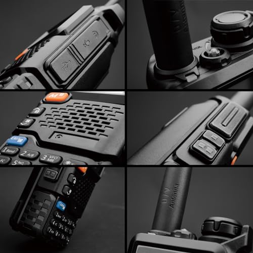 Quansheng UV5R Plus VHF UHF Portable Walkie Talkie FM NOAA Two-way Radio for Studio/Outdoor/Car (with Radio Holder) - Image 4