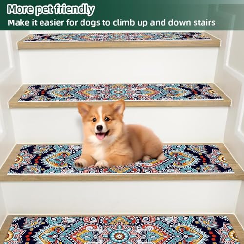 Tapis d'escalier antidérapants pour chiens et seniors - 6