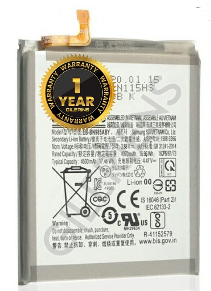 Image of Original EB-BN985ABY Battery for Samsung Galaxy Note 20 Ultra 5G SM-N985F SM-N986F SM-N986B Battery with 1 Year Warranty**** (SEPAP109)