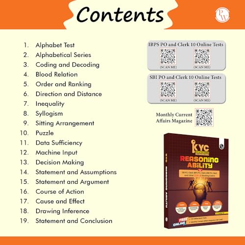 Image of PW KYC Reasoning Ability | Chapterwise Theory, Exercise, Past Year Questions (PYQ) By Sachin Sir For SBI PO, Clerk, IBPS PO, Clerk, RBI & Other Banking Exams 2025- 26 | Free 20 Online Tests