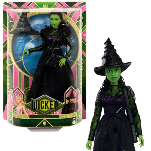 Mattel – Muñeca de moda con la piel verde Elphaba Wicked Mattel.