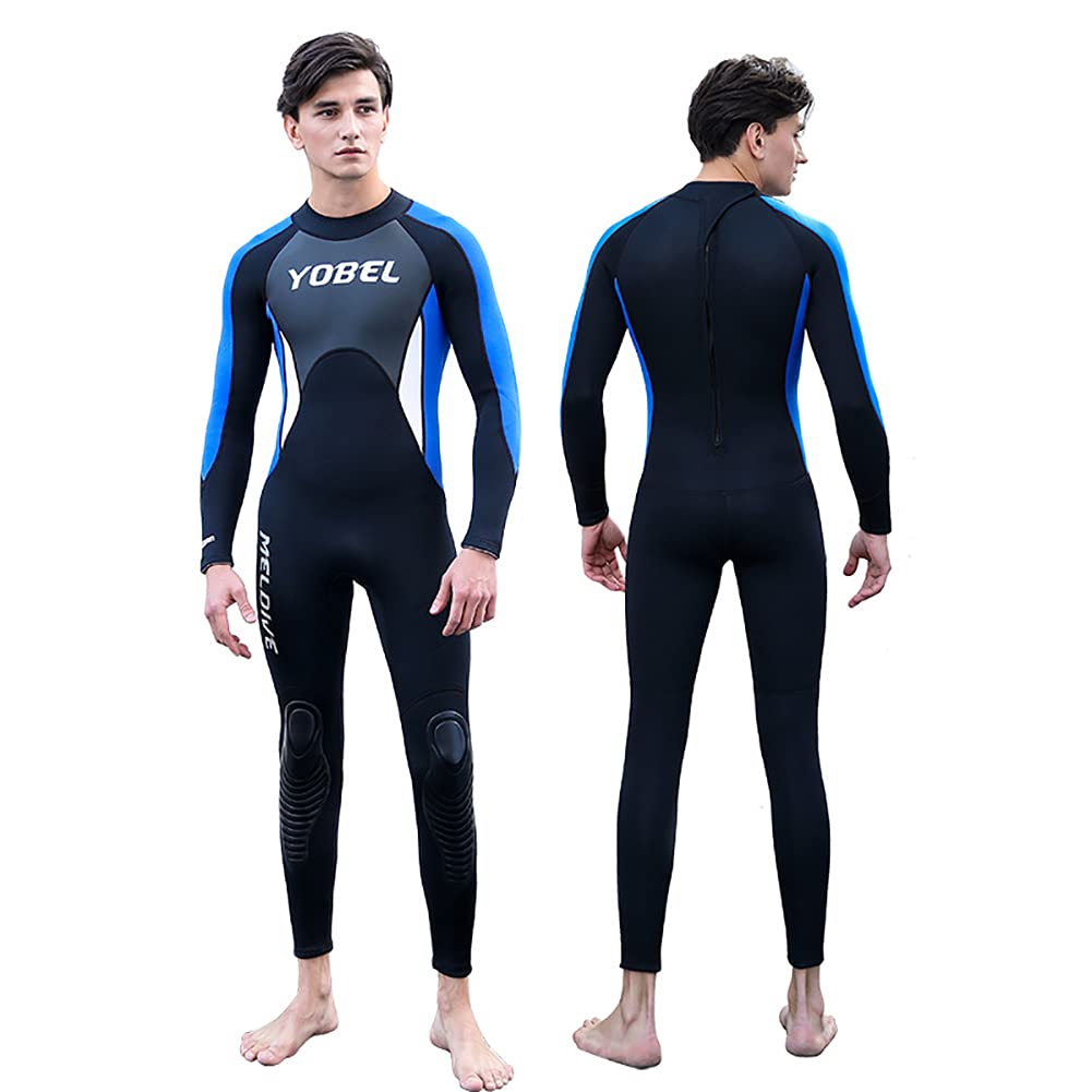 Ultra Stretch 3mm Neoprene Wetsuit Full Body Diving Suit one Piece for Men Women Snorkeling Scuba Diving Swimming Surfing