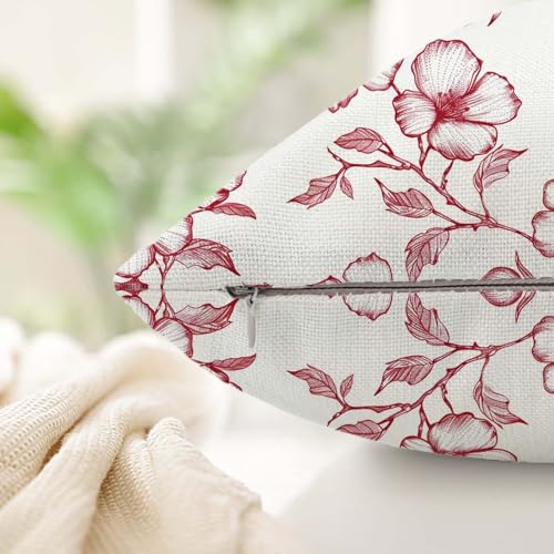 Housse de Coussin 60x60cm Double Sided Printing Fleur d'Été Finition Invisible Premium - 5