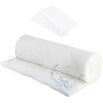 G4 Filter Mat 1 m x 2 m x 2 cm Air Filter Roll Filter Mat Cut to Size Filter Mats for Ventilation Systems Air Conditioning Filter Roll with Dust Protection Film for Air Conditioning Repair