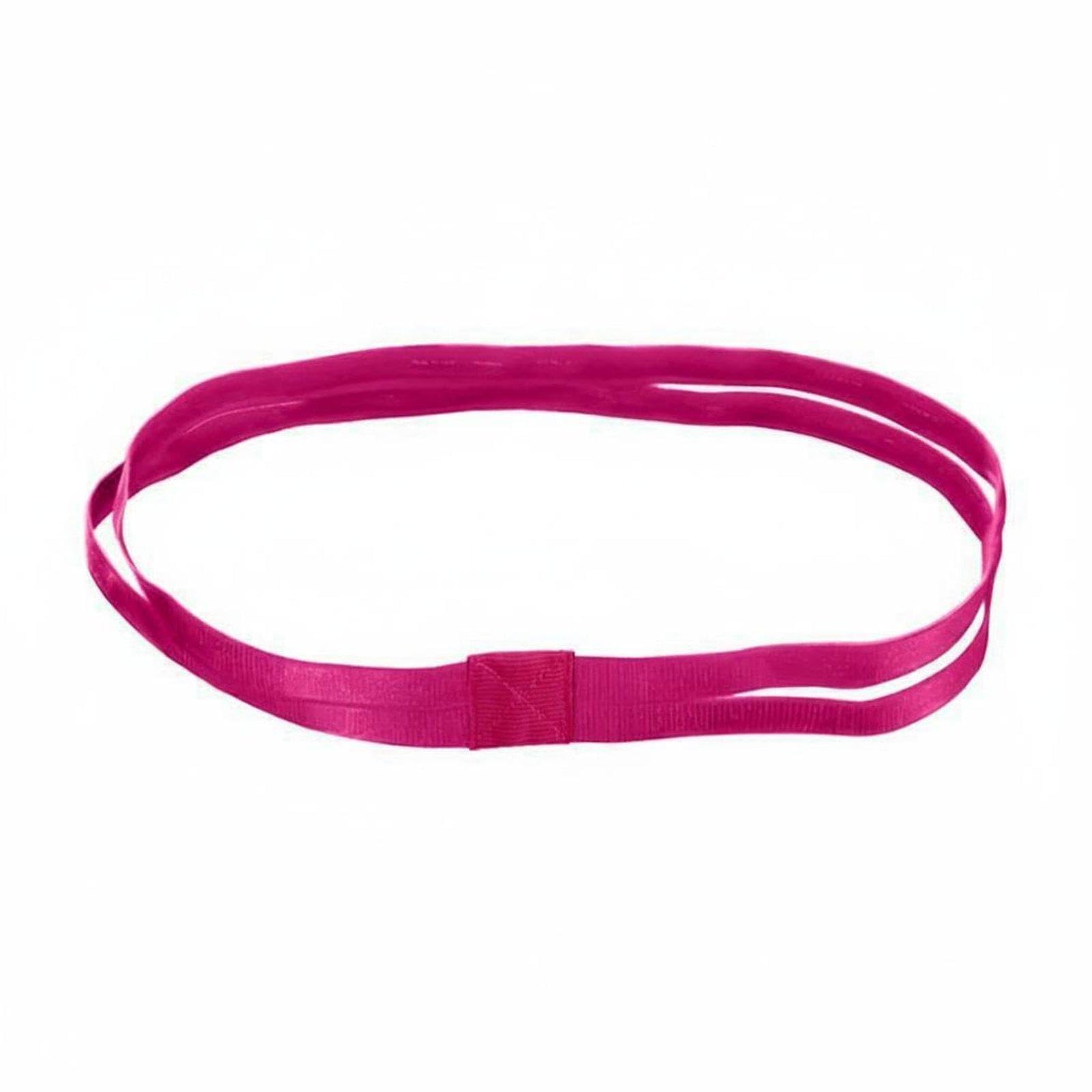 STYLEHEAVEN Sweatband Headband Sweat Absorbing Non Slip Fitness Headband Elastic Sweatband for Women, Running, Basketball, Stretching Rose Red Double Band|Sporting Goods| Fitness, Running & Yoga| Clo-image-9