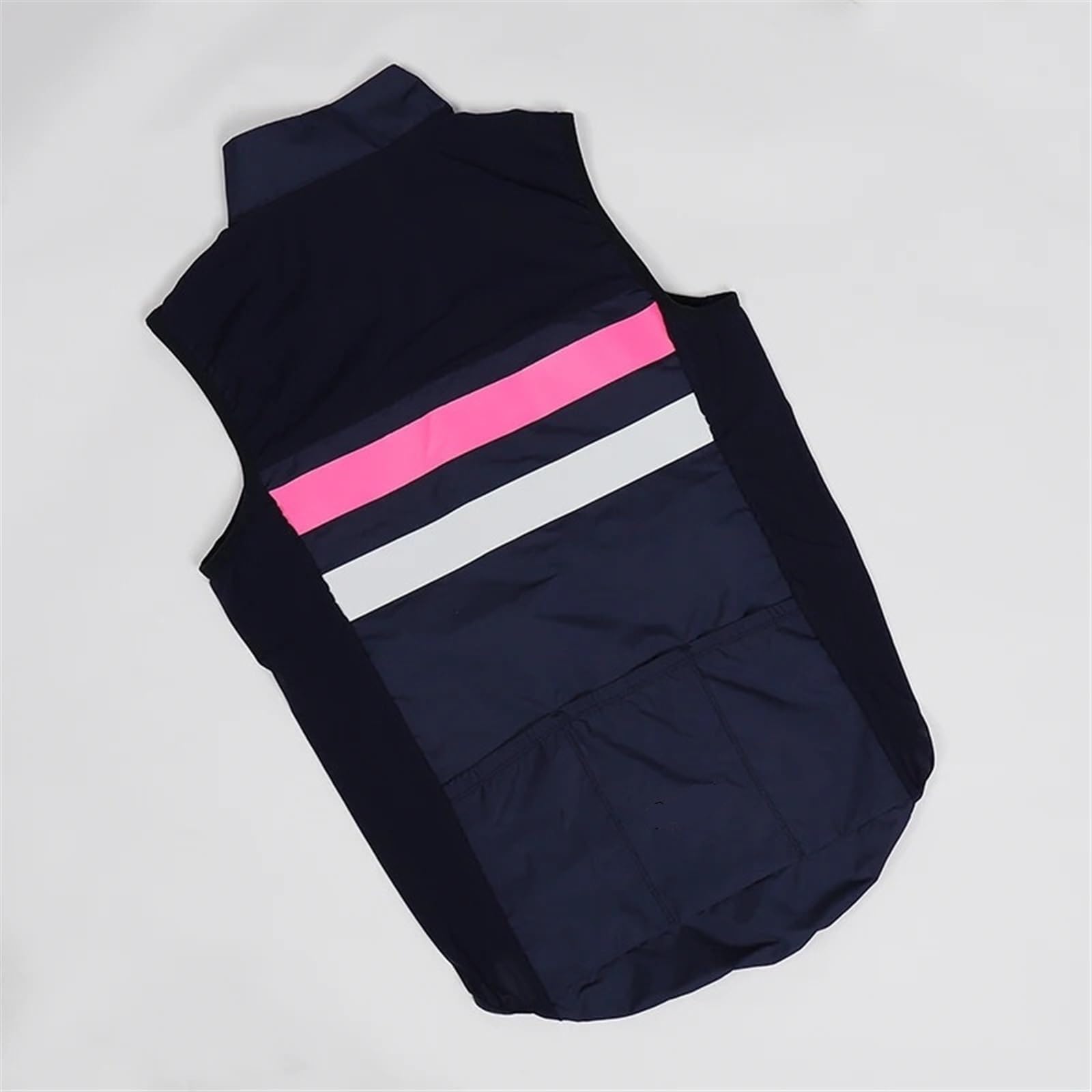 Chaleco Ciclismo Chaleco de ciclismo reflectante y resistente al viento for hombre o mujer, con bolsillo trasero