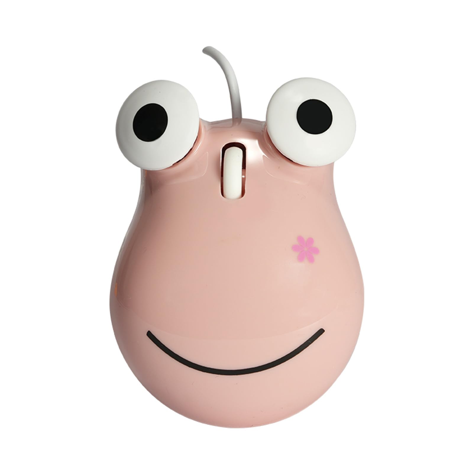 Cute Frog Shaped Wired Mouse for Small Hands - Mini Animal Corded Mice for Kids, Children, Girls - Laptop and Desktop Computer Mouse Gift (Pink Frog)-image-23