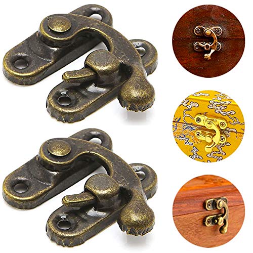 Gancio a Scatto Hasp con Viti, FANDE 50 Pezzi Hasp...