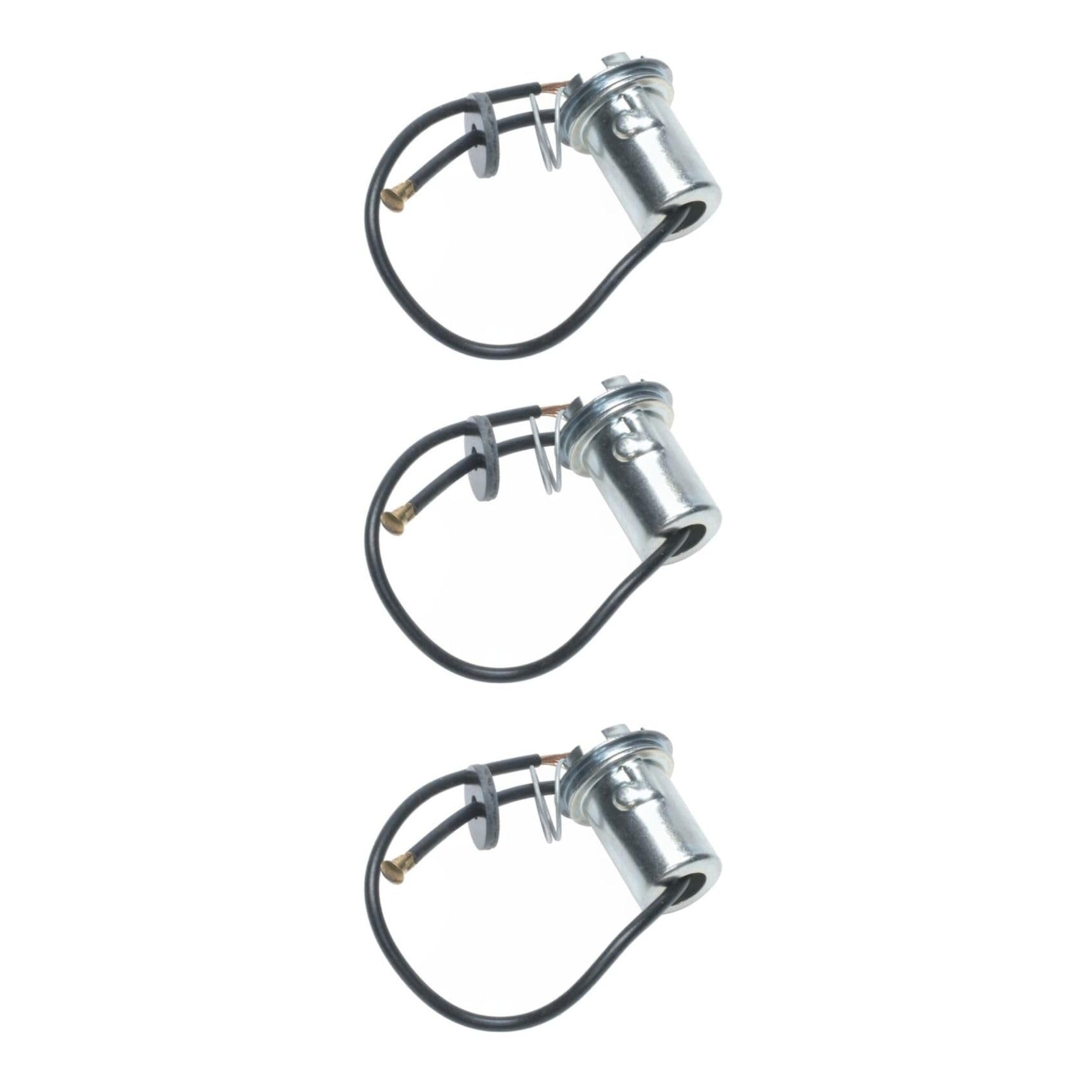 Debrroce 3 Set of - for Buick for Special 1955-1958 1961-1963 Back Lamp Socket