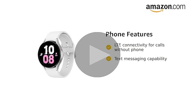 Amazon.com: Samsung Galaxy Watch 5 Aluminum 44mm LTE - 16GB