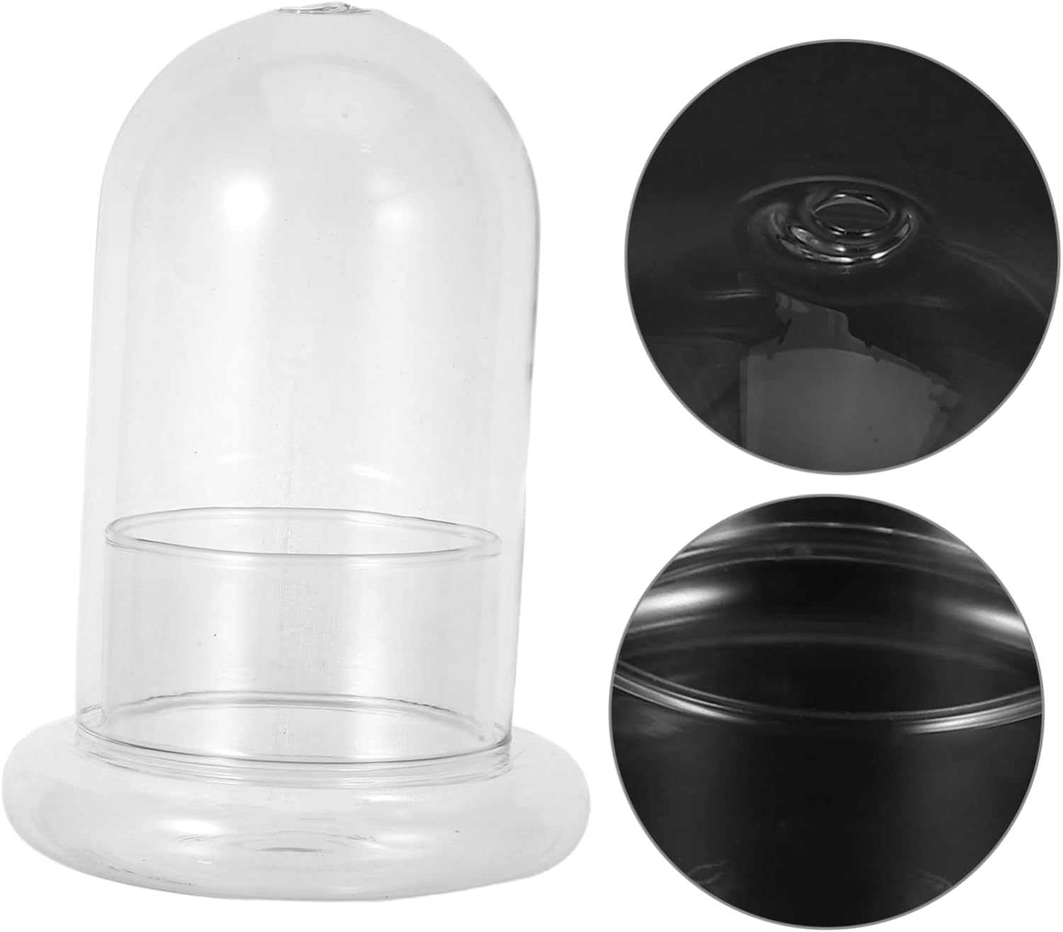 2pcs Eco Moss Glass Landscape Bottles with Miniature Terrarium Containers for Home Decor and Plant Display Micro Landscape DIY Decoration Gift