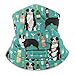 Produktbild Kotdeqay Nahtlose Gesichtsbedeckung Bandanas Halswärmer Schal Gamasche Winddichte Männer und Frauen  Australianhepherd Hund Stoff Hunde und Wein Design