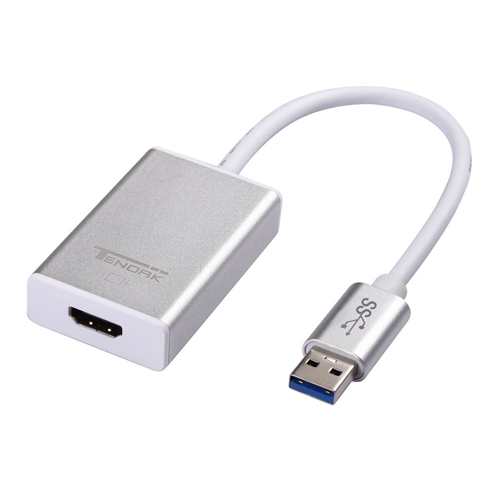 Tendak HD 1080P USB 3.0/2.0 to HDMI Converter Adapter Video Cable Multiple Displays Up to 2560x1440/50Hz, 2048x1152/60Hz, 1920x1080/60Hz