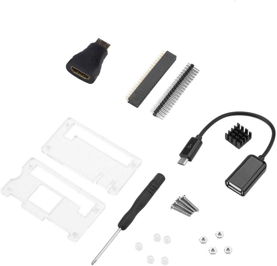 Zero W Starter Kit, Zero W Complete Accessories Bundle with White Case, for Developers, Educators, and DIY Enthusiasts