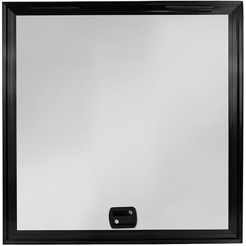 Aluminium Service Window for Food Trucks & Trailers – Heavy Duty Waterproof Concession Window with 2X RV Security Locks – Made in USA Rust-Resistant Frame