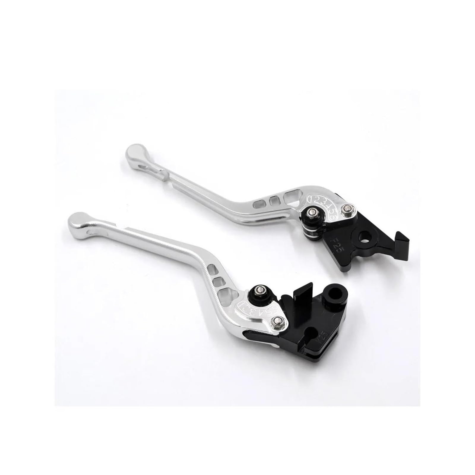 Crryuqwwm Silver For S1000rr S1000r S 1000Rr S1000 Rr 2015-2018 Motorcycle Accessories Brake Clutch Levers Hand Grip Handlebar(Silver)
