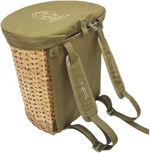 Miniatura 8 de Bolsa de forraje de hongos - Mochila con correas para recolector - Bolsas de bushcraft Haversack - Bolsa de forraje con cinturón para senderismo,