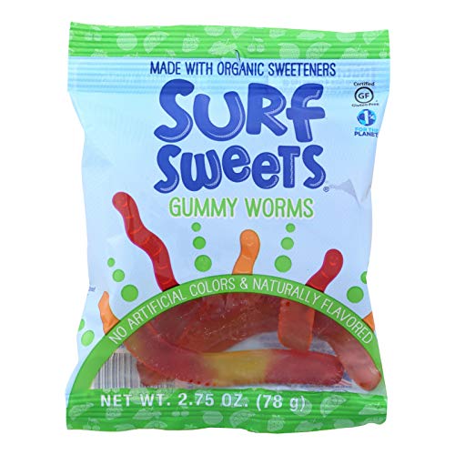 Surf Sweets Gummy Worm 90% Org miniatura 1