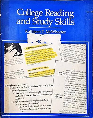 College reading and study skills 0316564001 Book Cover