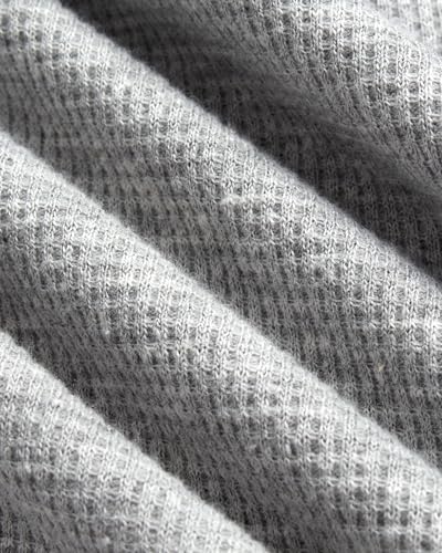 Sweet & Sassy Girls Thermal Underwear Set - 4 Piece Waffle Knit Thermal Long Sleeve and Long Johns Base Layer (Sizes 2T-16)4