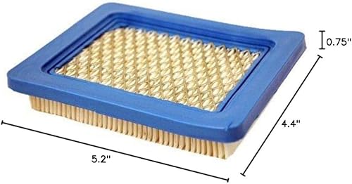 Miniatura 1 de Filtro de aire compatible con modelos Honda GX100 GCV160 Part 17211-ZL8-003 Briggs Parts 491588 491588S 399959