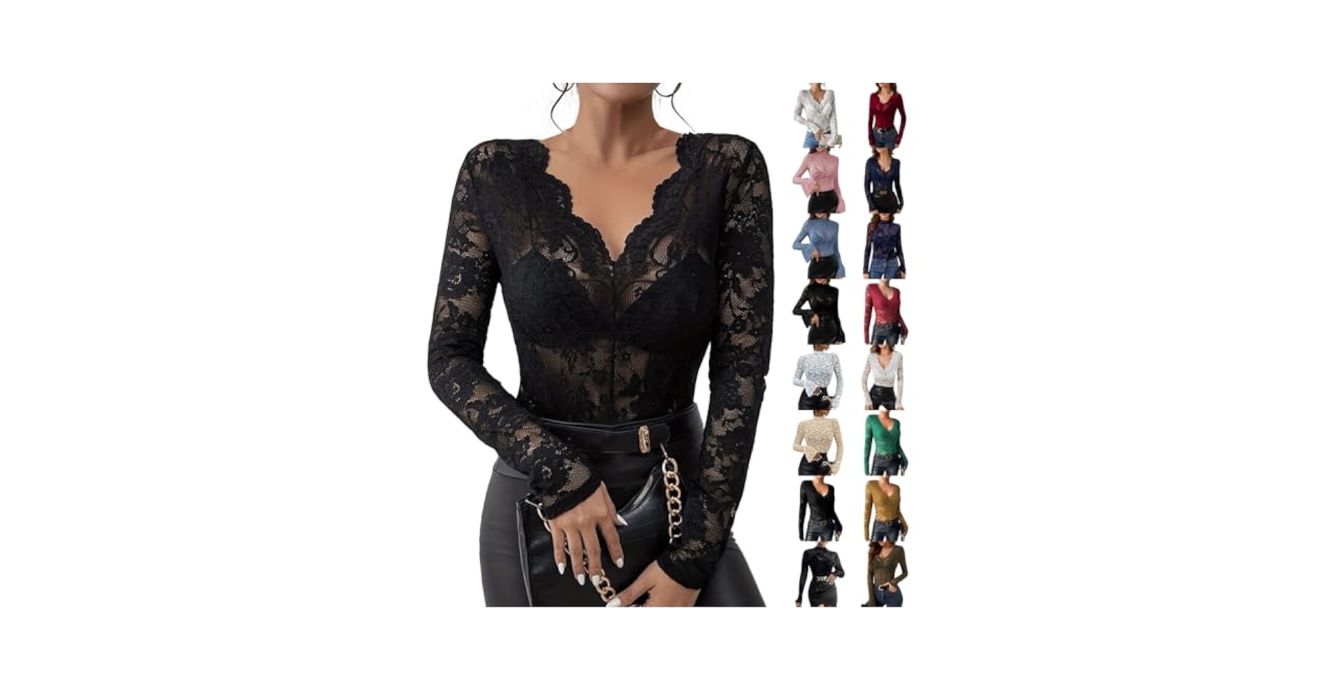 Lace Tops for Women,2025 Spring Summer Elegant Trendy Floral