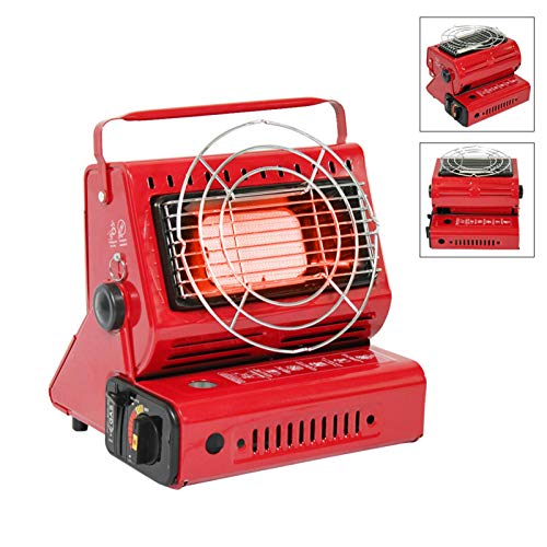 Dream-cool calentador de gas butano, estufa portátil de doble uso para camping al aire libre, viajes mantener caliente, hervir agua o cocinar