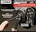 ARES 15087 – Long Reach Harmonic Balancer Install Kit – Install Balancer Pulleys on Domestic and Import Vehicles – Extra Long Installers for Late Model Applications