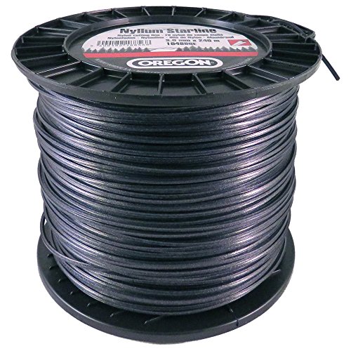 Oregon Nylium Starline 104886E Trimmer Line for Over Grown Grass and Weeds with Five Cutting Edges - Spool