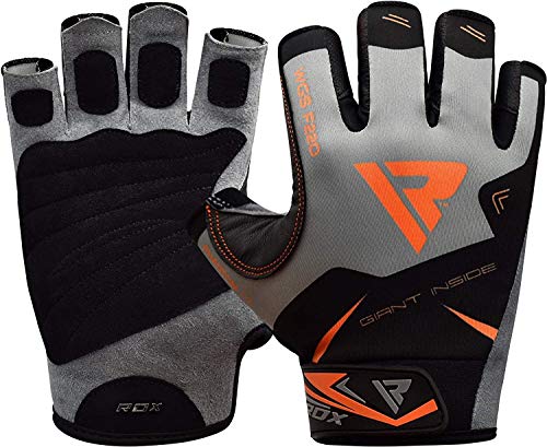 RDX Women Weight Lifting Gloves for Gym Workout - Breathable with Anti Slip Palm Protection - Ladies Glove for Fitness, Bodybuilding, Powerlifting, Cycling & Exercise