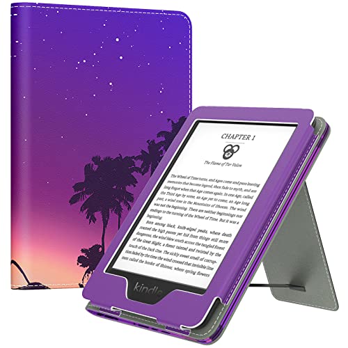 Image of MoKo Case for All-New 6 inch Kindle(11th Generation, 2024 /2022 Release) /(10th /8th Gen, 2019 /2016), Ultra Lightweight PU Shell Cover with Auto Wake /Sleep for Kindle 2024, Hawaii Sunset