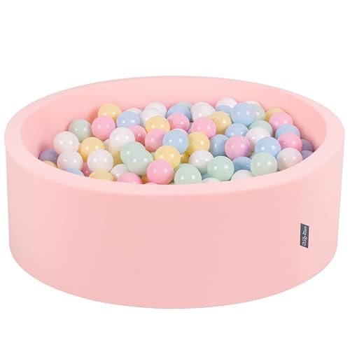 KiddyMoon 90X30cm/200 Bolas ∅ 7Cm Piscina De Bolas para Ninos Hecha En La UE