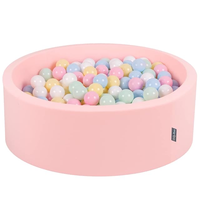 KiddyMoon 90X30cm/200 Bolas ∅ 7Cm Piscina De Bolas para Ninos Hecha En La UE