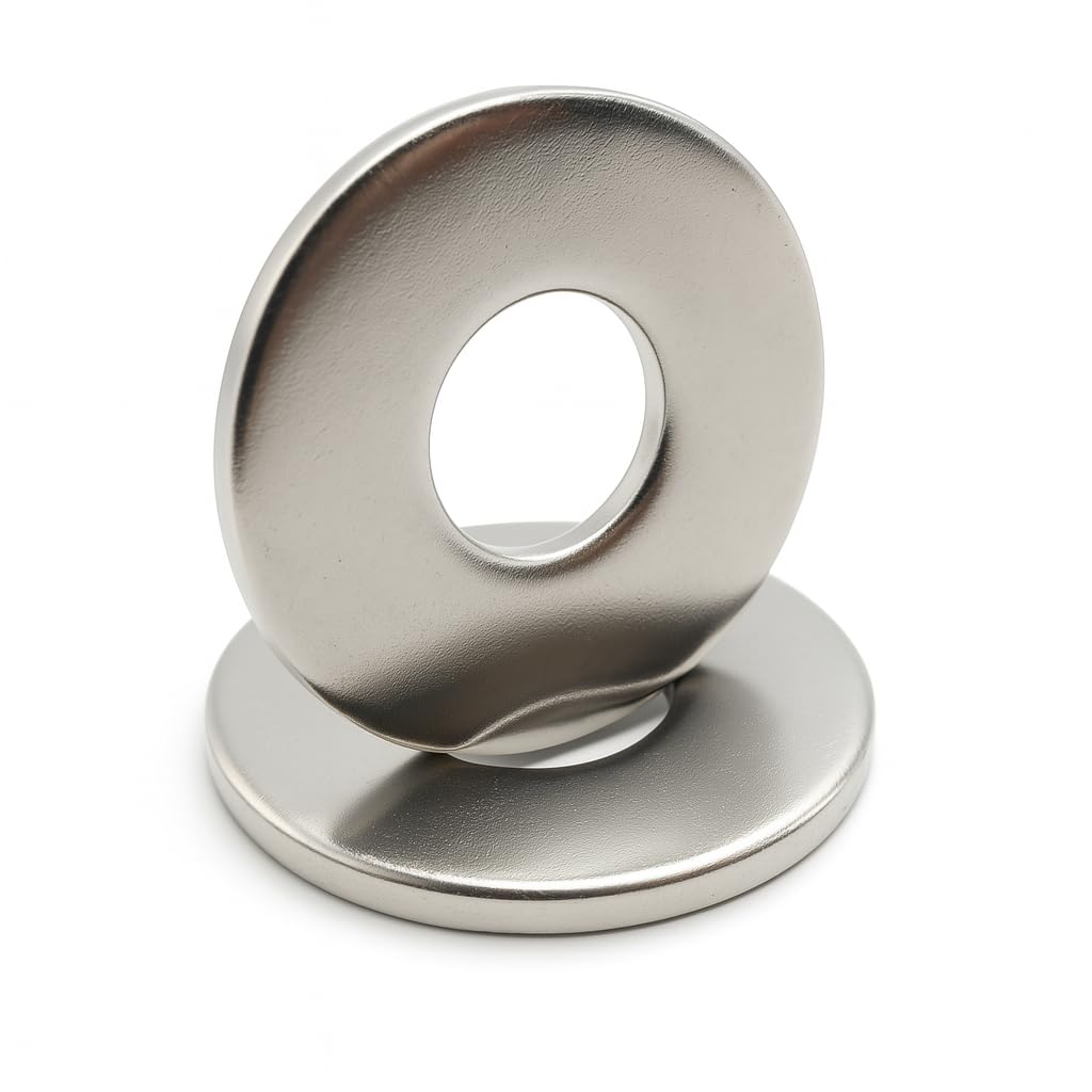 Stainless Steel Washers M12 x 32mm - Thickness 2.5mm | Flat Washer M12 x 32mm | Stainless Steel A4 (V4A/AISI 316) Standard NFE 25514 L | For Screws, Nuts, Bolts: Pack of 2 ProRaje