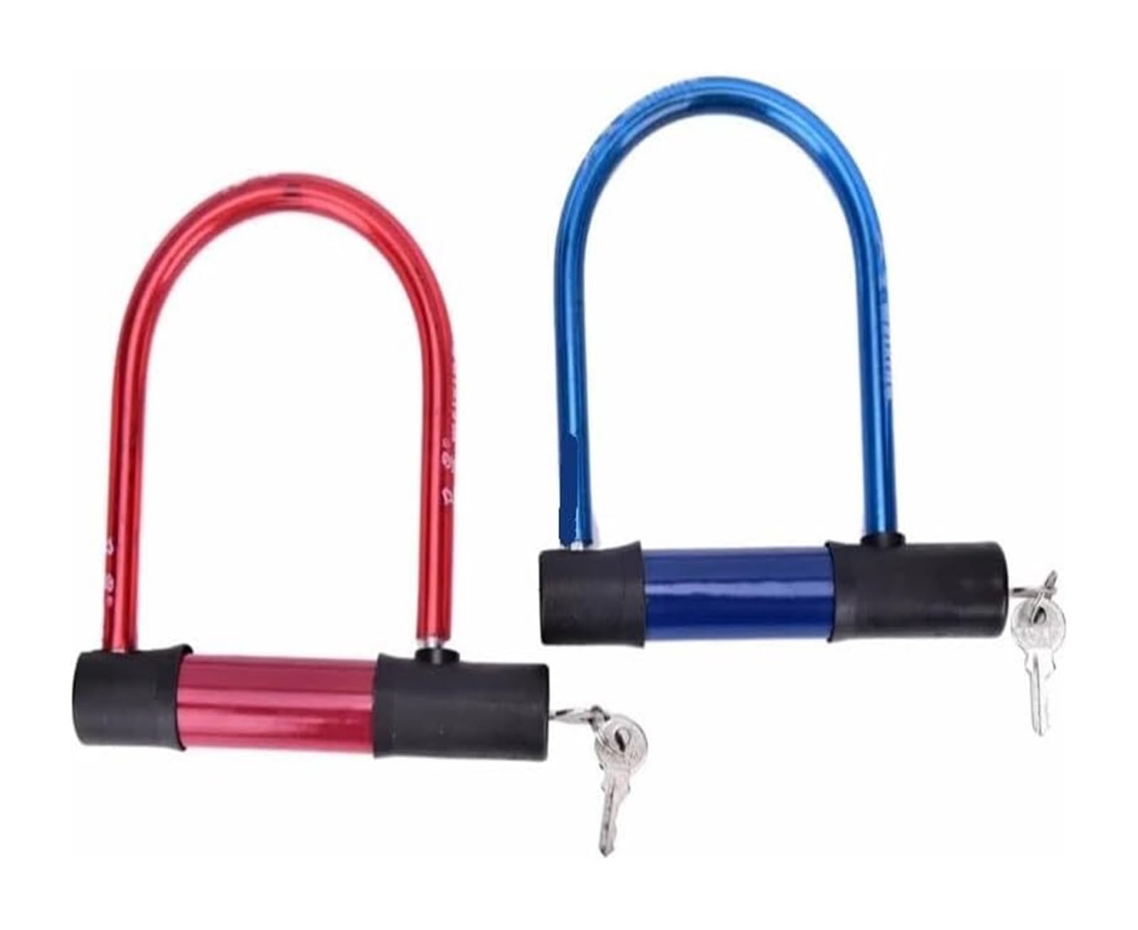 Giveduno One Color Bicycle Lock, U Lock Security Steel Chain For Bicycle Motorcycle Scooter With 2 Keys