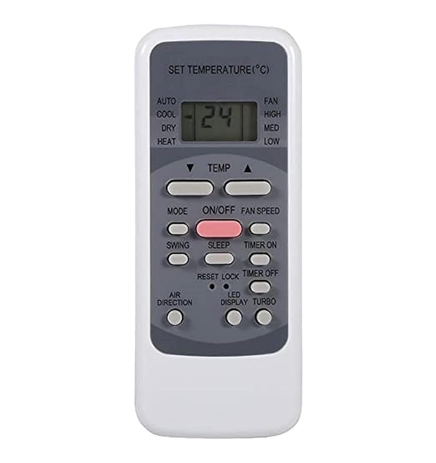 5 Year Warranty R51 Compatible Remote Control for Voltas Onida Godrej Lloyd Electrolux Croma Hitachi Carrier Midea AC Remote Model R51 / E R51 / CE R51M / CE R51D / E R51M / BGE-image-4