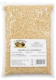 L'AGRESTE - GRANELLA DI MANDORLE PREMIUM 1 KG | MANDORLE TRITATE NATURALI | PERFETTE PER DOLCI, PASTICCERIA, YOGURT E COLAZIONE | FRUTTA SECCA CROCCANTE | CONFEZIONE SOTTOVUOTO