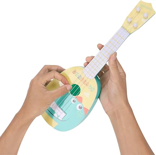 Miniatura 9 de 1pc Principiante Niños Pequeños Primeros Niños Ukelele Dinosaurio - Musical Preschoolers CmNiños Pequeños Instrumento Guitarra Instrumentos Niños